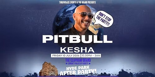 Pitbull & Kesha Hyde Park After Party!