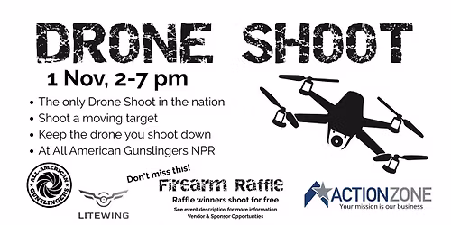 Drone Shoot Fundraiser \u2013 Shoot a Drone, Keep the Drone!
