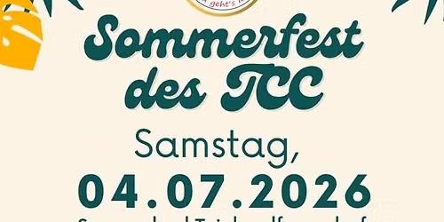 Sommerfest des TCC