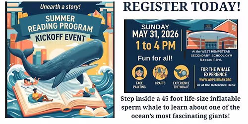 SUMMER READING KICKOFF EVENT