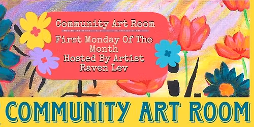 Community Art Room @ Oshkosh Food Co-op with Artist Raven Lev