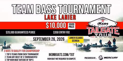Lake Lanier - iKon Tailgate Tour Tournament