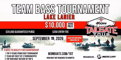 Lake Lanier - iKon Tailgate Tour Tournament