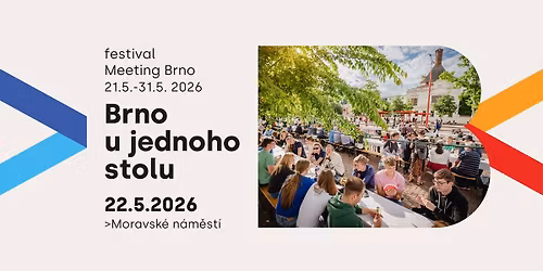 Brno u jednoho stolu | festival Meeting Brno 2026