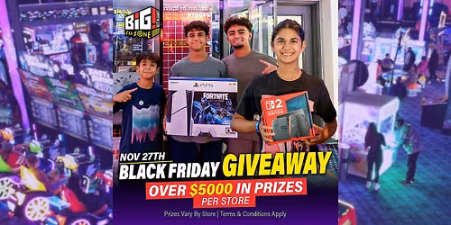 Black Friday Giveaway | BIG Warren