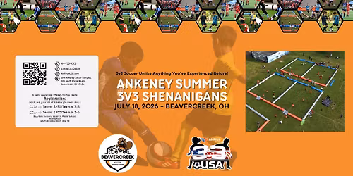Ankeney Summer 3v3 Shenanigans Soccer Tournament on AirPitch