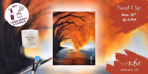 \ud83c\udfa8 Saturday Paint & Sip \u2013 Creative Fun in Newark, DE - As Autumn Creeps In