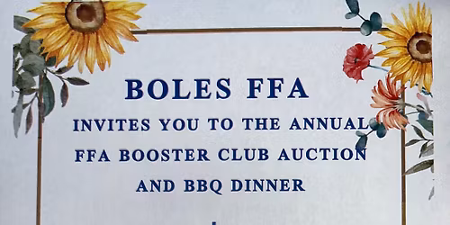 Annual Booster Club Auction