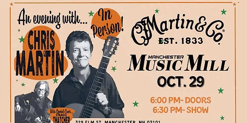 An Evening With Chris Martin - Martin Guitars