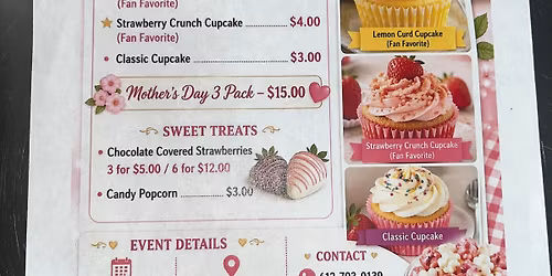Kelly\u2019s Kitchen Bakery Sweet Treats Pop up