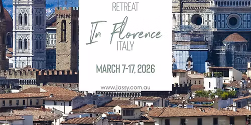  DREAM A DREAM - An Artist's Masterclass Retreat in Florence, Italy March 7-17, 2026