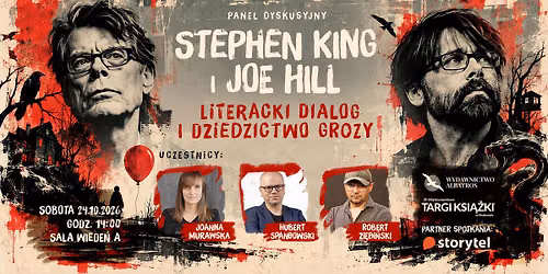 Stephen King i Joe Hill \u2013 literacki dialog i dziedzictwo grozy. 