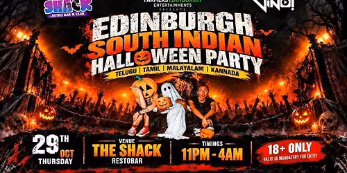 \ud83c\udf83EDINBURGH SOUTHINDIAN HALLOWEEN PART \ud83c\udf83