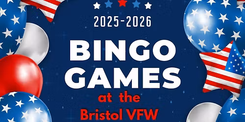 Bristol VFW bingo August 13