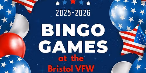 Bristol VFW bingo August 13