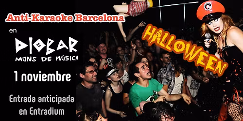 Anti-Karaoke HALLOWEEN 2025 en DIOBAR
