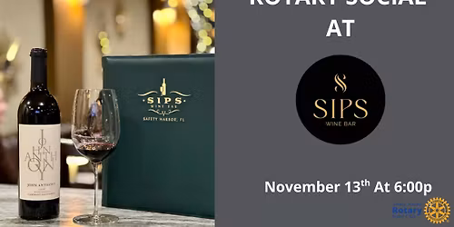 Let's Get Social @ SIPS Wine Bar!!