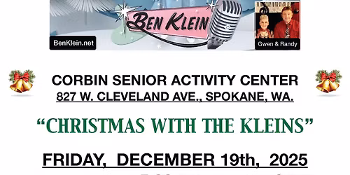  "Christmas with the Kleins!!! \ud83c\udf84 at Corbin Senior Center