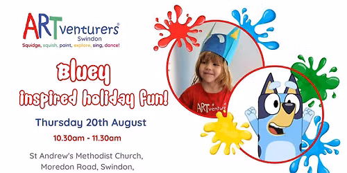 Summer Holiday ART Class Inspired By Bluey