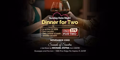 Sunday Date Night Dinner for Two