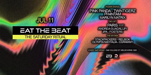 Eat The Beat Saturdays | July 11