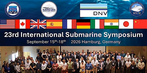 FREE REGISTRATION for 23nd International Submarine Symposium