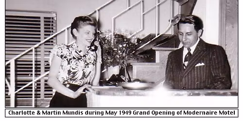 Modernaire Motel Neon Sign Unveiling