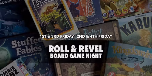 Roll & Revel Board Game Night