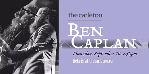 Ben Caplan Live at The Carleton
