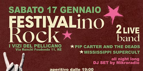 FESTIVALINO ROCK ★ I Vizi del Pellicano
