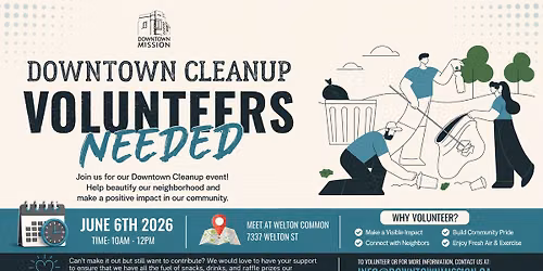 Downtown Cleanup