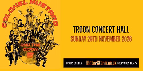 Colonel Mustard and the Dijon 5 | After the 'Storm Sunday