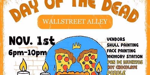 Day Of The Dead Wall St Alley