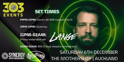 303 Events Pres. Lange