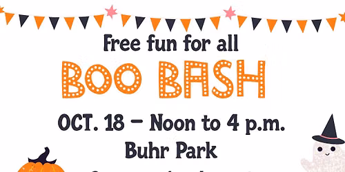 FREE Boo Bash at Buhr Park