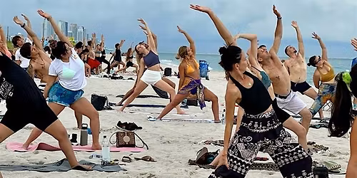 Saturday Sunset Yoga & Sound Healing @80th Lifeguard Stand  5\/23  SHARE