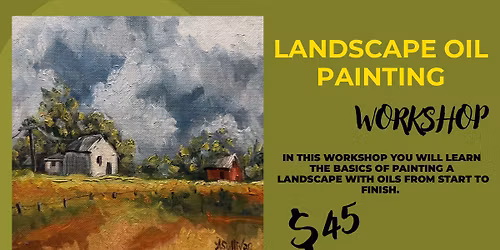 Landscape oil painting workshop
