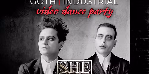 SPELLBOUND: Goth Darkwave Post-Punk Video Dance Party w\/ She Past away Spotlight