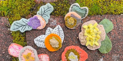 Felt Flower Making