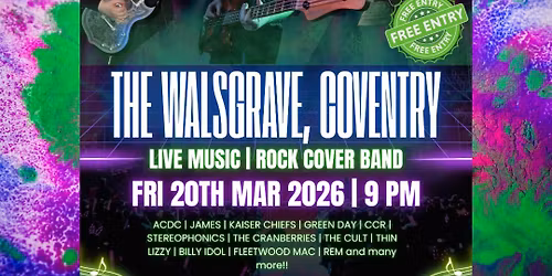 Led by Miss Fortune live at The Walsgrave, Coventry