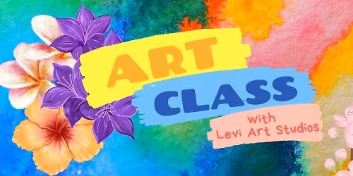 \ud83c\udfa8 Levi Art Studio: 3D Flower Art & Acrylic Pour Night at OPPA!