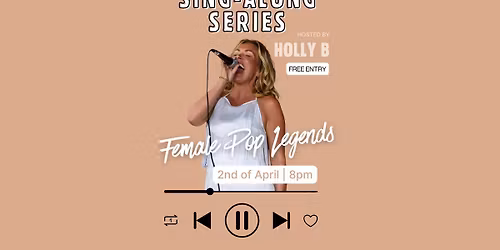 Sing Along Series with Holly B @ Bell & Bastion \ud83d\udc51