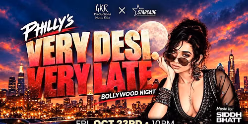 Bollywood Night at Baja Beach Club - Philadelphia, Oct 23 2026