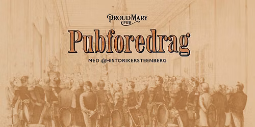 Pubforedrag med @historikersteenberg