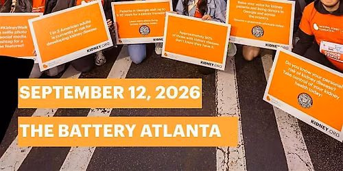 Atlanta Kidney Walk 2026