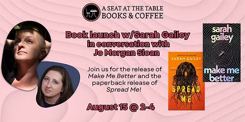 Author Convo & Signing w\/ Sarah Gailey & Jo Morgan Sloan
