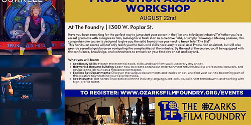 Certified Production Assistant Workshop