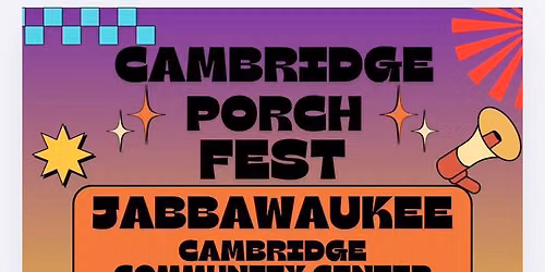 Jabbawaukee at Cambridge Porchfest