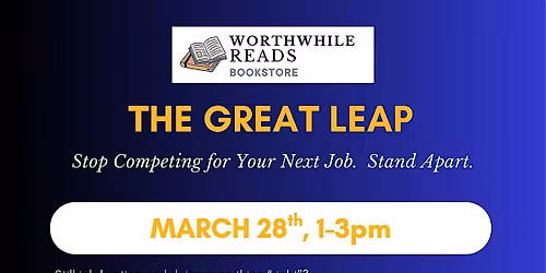 The Great Leap: Preparing for the Job You Want