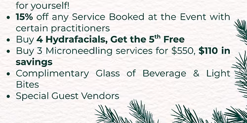 Holiday Sip & Shop